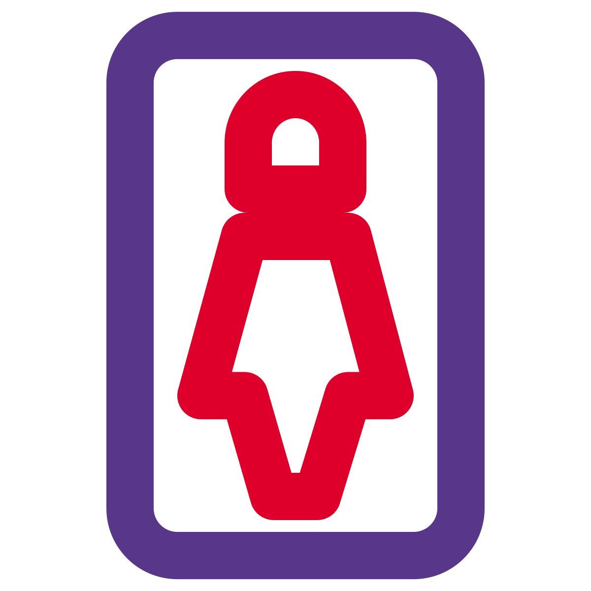 woman sign icon