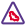 external triangular-shape-animal-trespassing-with-the-bat-logotype-traffic-duo-tal-revivo icon