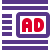 external ads-at-middle-right-side-line-in-various-article-published-online-advertising-duo-tal-revivo icon