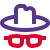 external anonymous-user-with-hat-and-glasses-layout-security-duo-tal-revivo icon