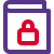 external book-with-secure-with-padlock-layout-logotype-security-duo-tal-revivo icon