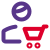 external buying-a-grocery-item-online-on-e-commerce-website-classic-duo-tal-revivo icon