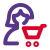 external buying-a-grocery-item-online-on-e-commerce-website-closeupwoman-duo-tal-revivo icon