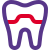 external dental-crown-with-capping-of-a-tooth-or-isolated-on-a-white-background-dentistry-duo-tal-revivo icon