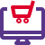 external e-commercing-website-portal-viewed-on-desktop-computer-apps-duo-tal-revivo icon