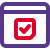 external internet-browser-with-a-reminder-tickmark-selection-votes-duo-tal-revivo icon