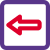 external left-arrow-direction-for-the-navigation-of-the-traffic-outdoor-duo-tal-revivo icon