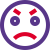 external sad-face-emoji-with-furrowing-eyebrows-expression-smiley-duo-tal-revivo icon