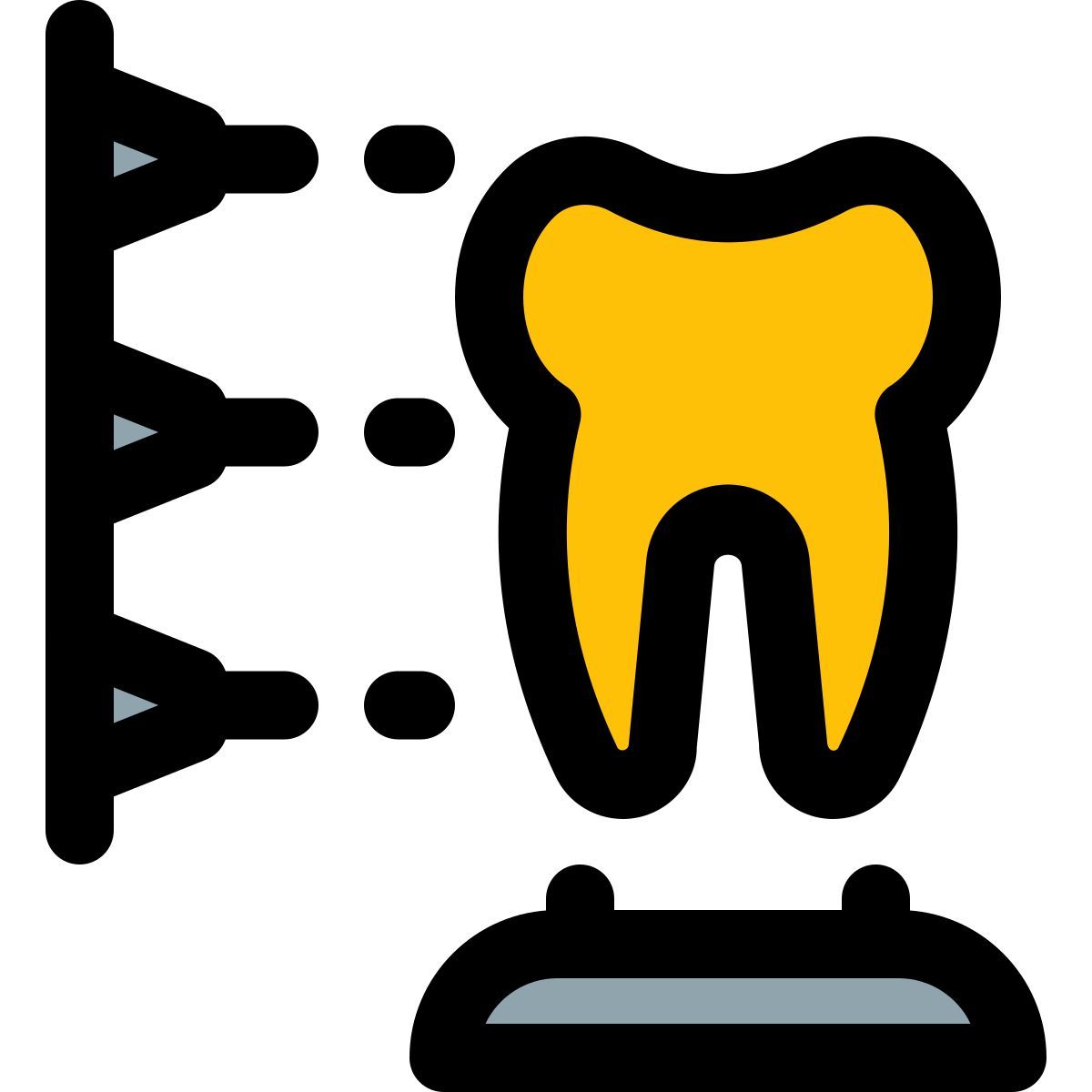 3d tooth printing icon