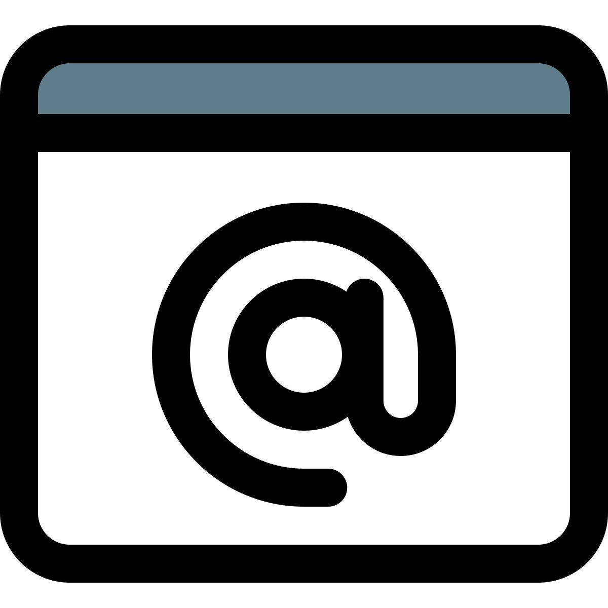 perte de courrier électronique icon