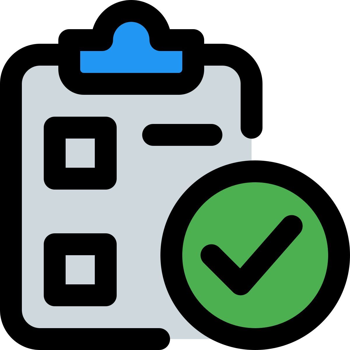 completed checklist icon