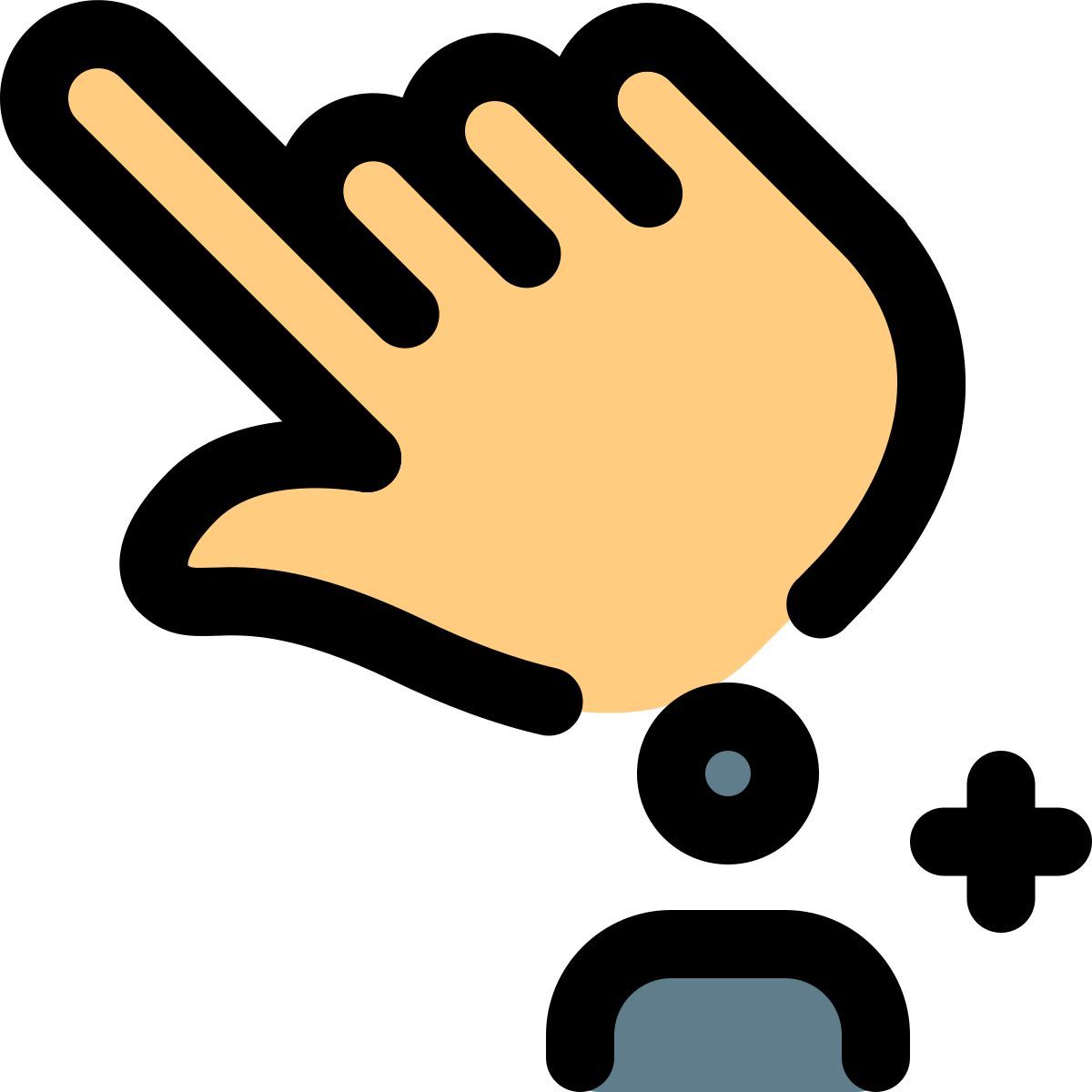 사용자 추가를 탭하세요 icon