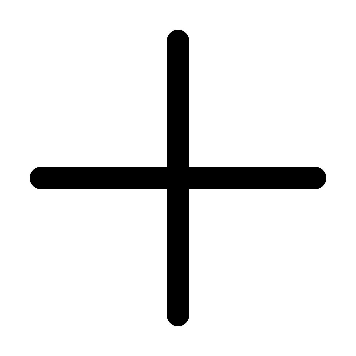 plus symbol icon