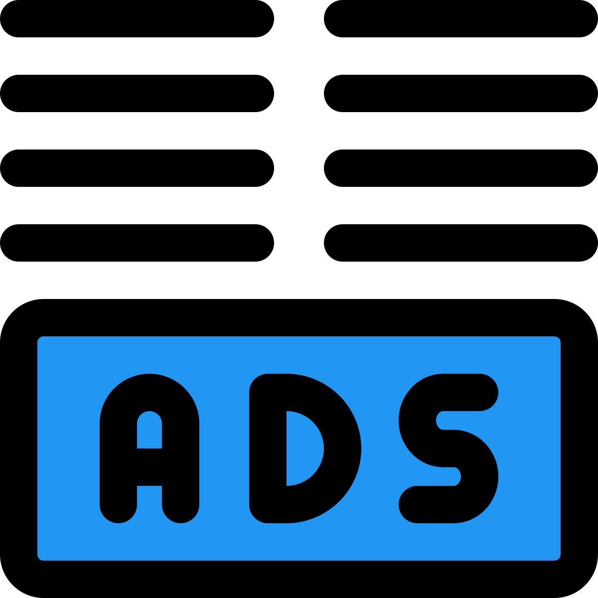 anuncio de media página icon