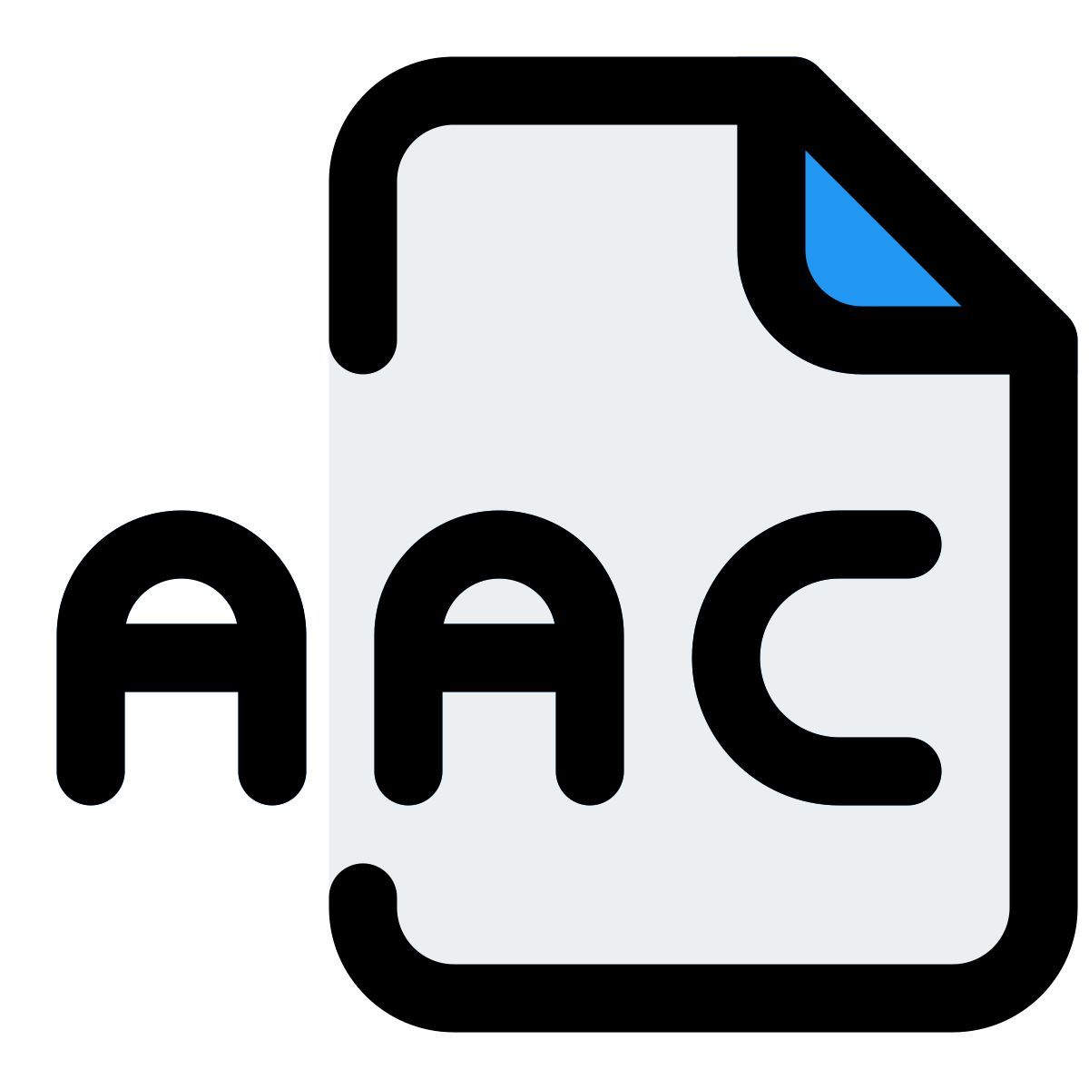 aac file icon