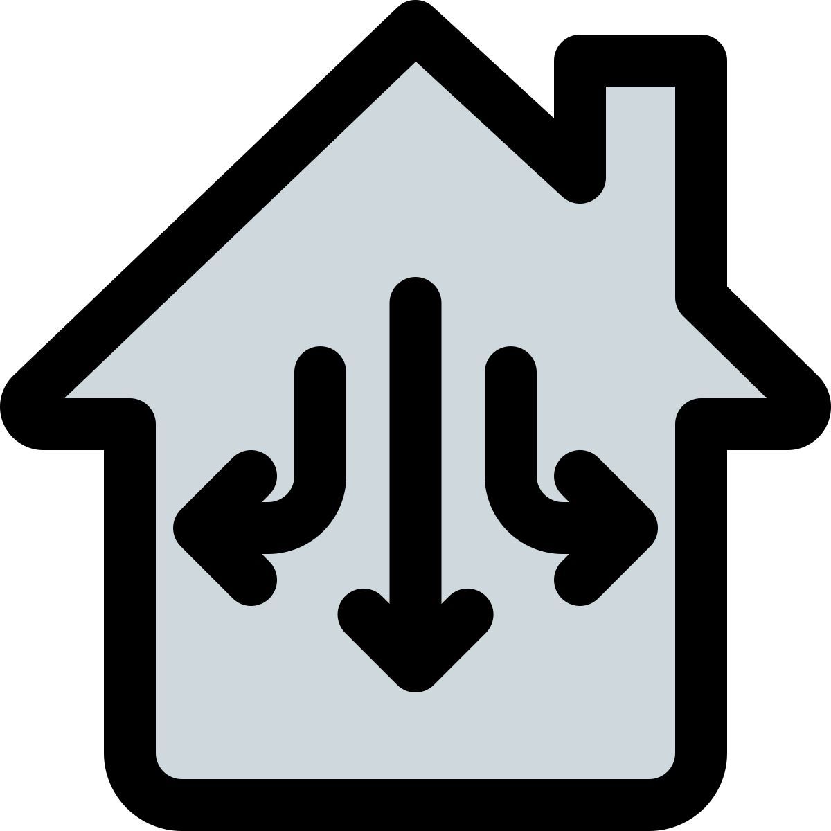 circulación del aire en la casa icon