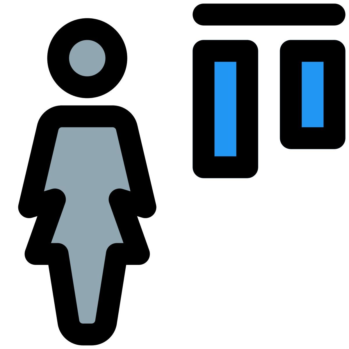 employee statistics icon