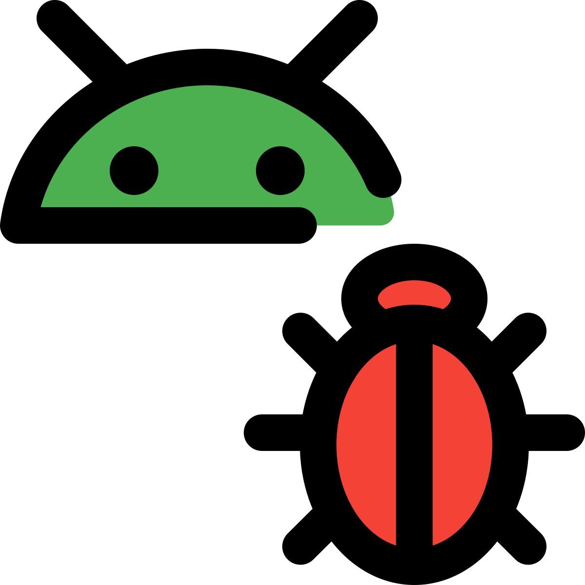 안드로이드 버그 icon