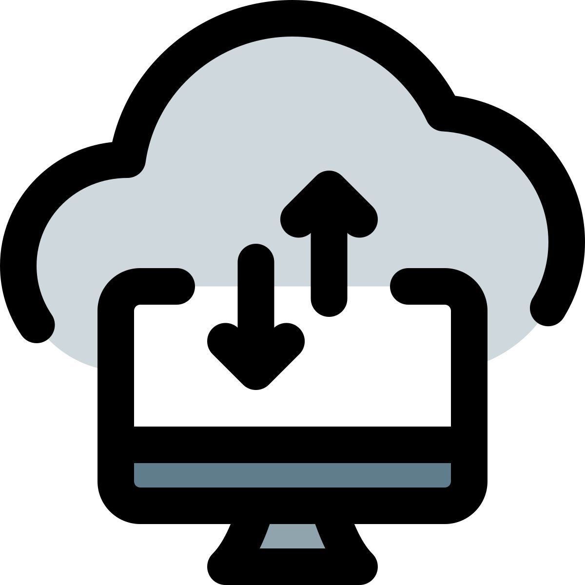 backup cloud server icon