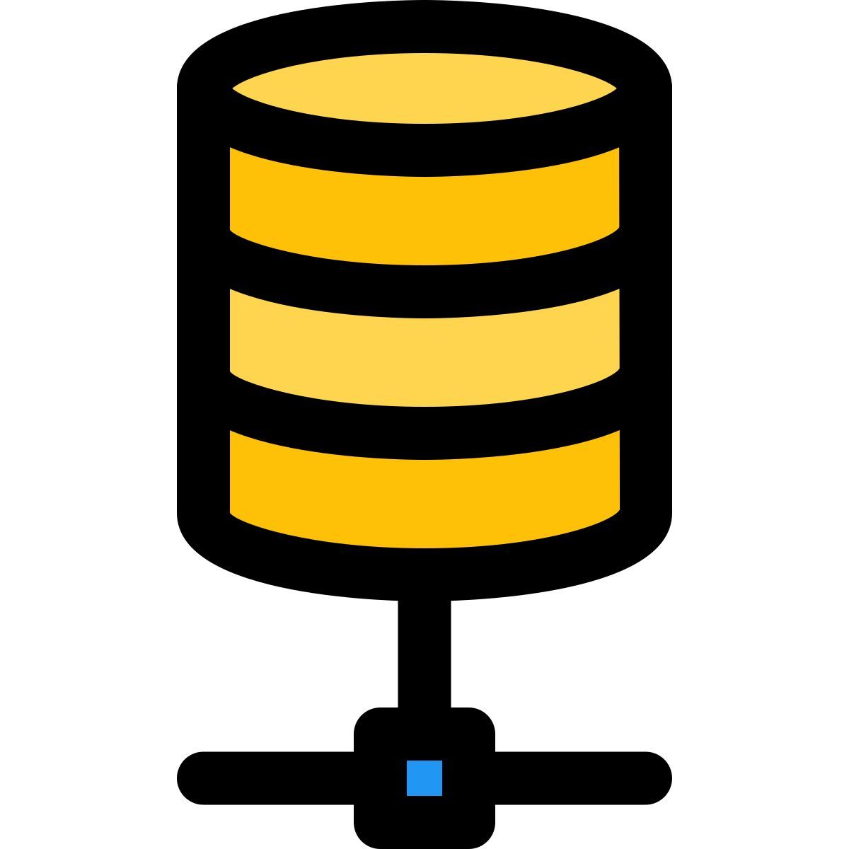 verbundene datenbank icon