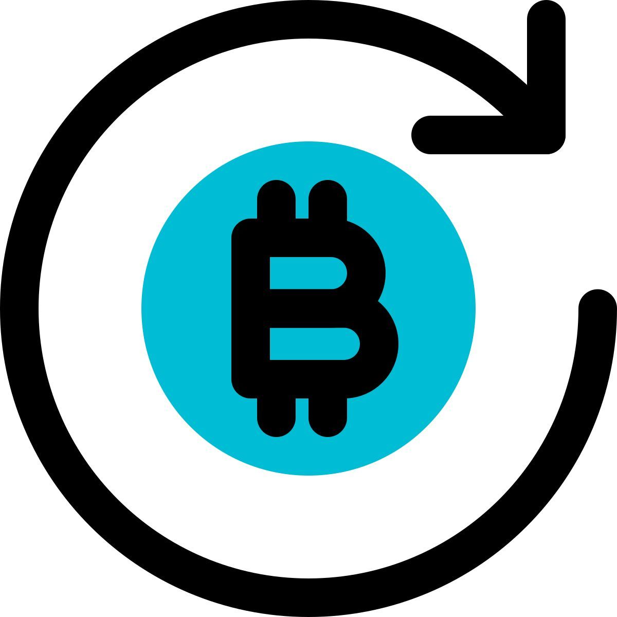 bitcoin refresh icon