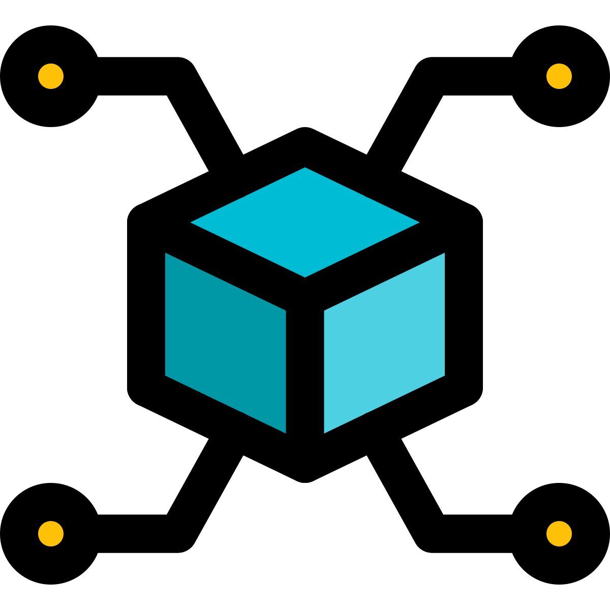 blockchain network icon