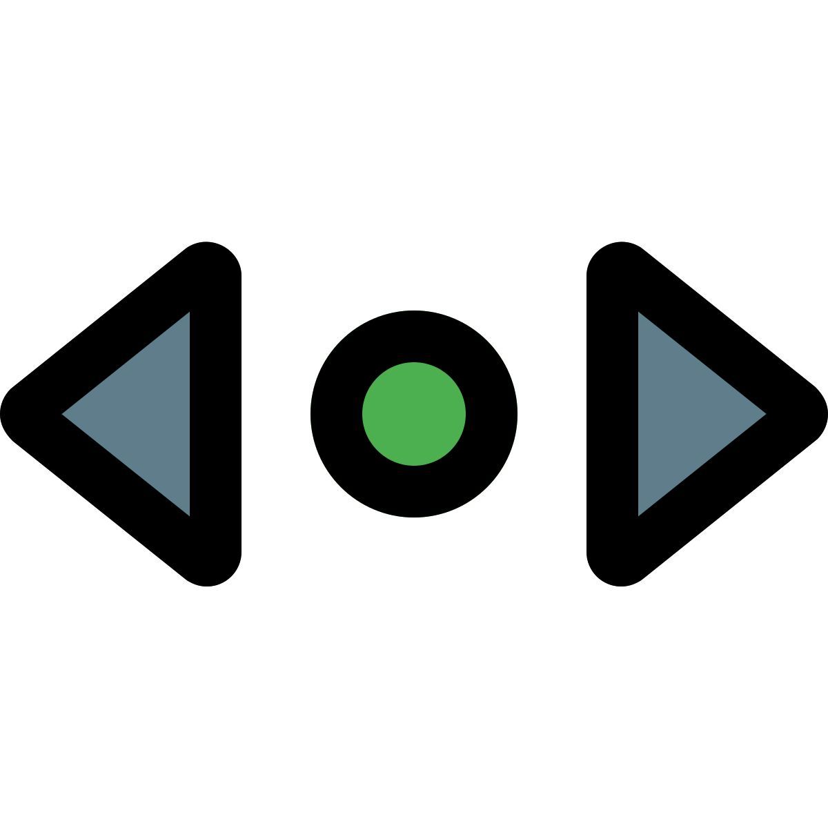 horizontal scroll icon