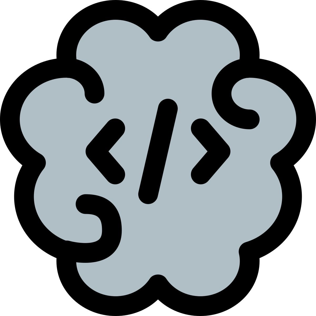 brainstorming code icon