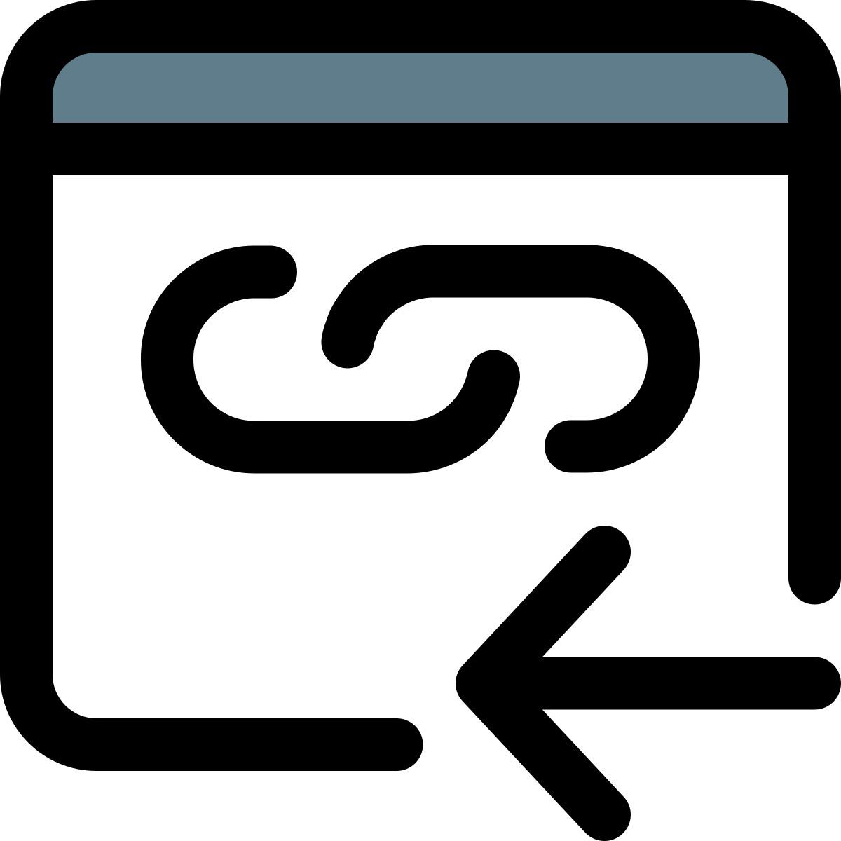 lien du navigateur icon