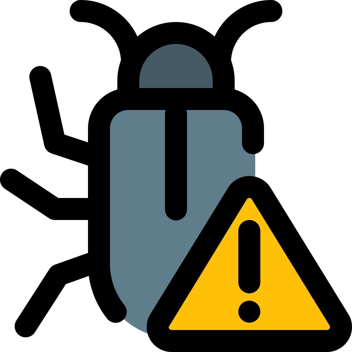 avertissement de bogue icon