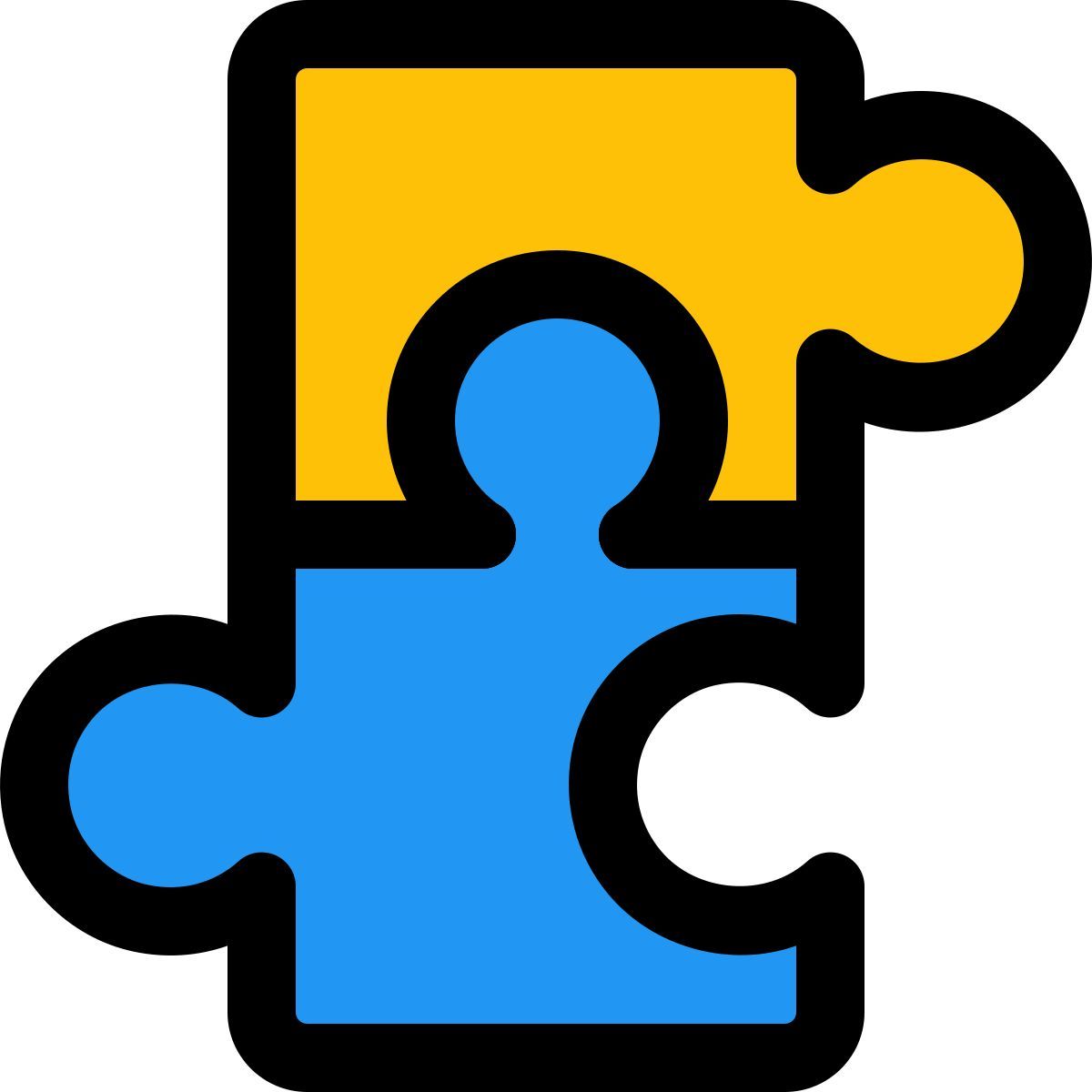 puzzle pieces icon