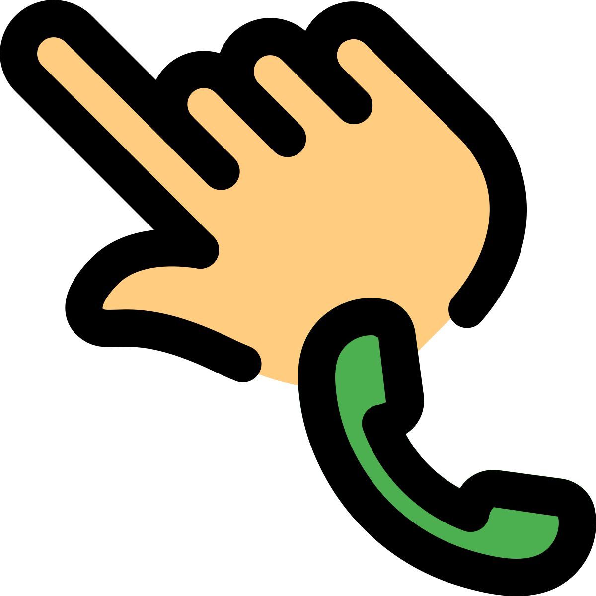 点击呼叫 icon