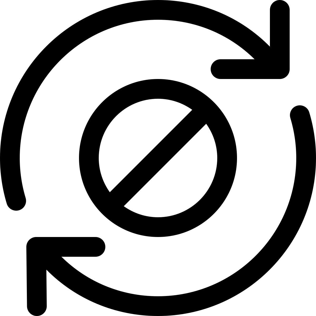 cancelar sincronização icon