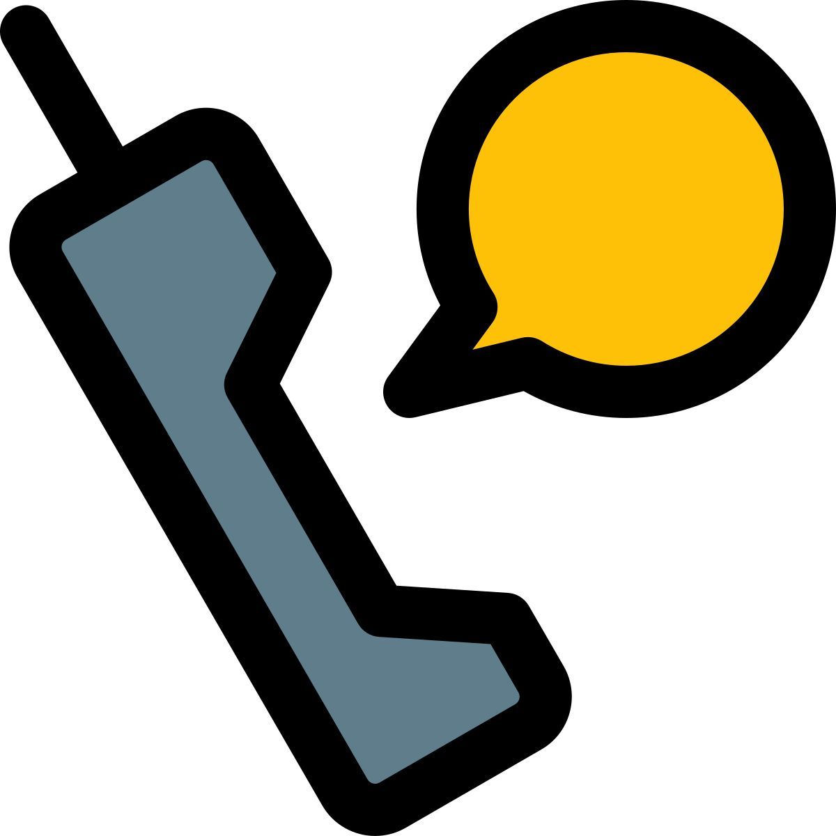 satellite phone texting icon