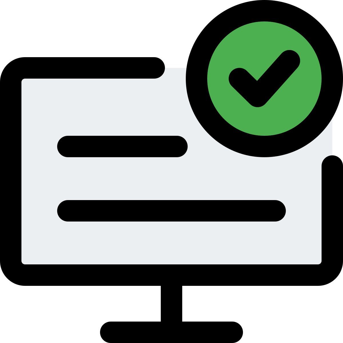 computer checkliste icon