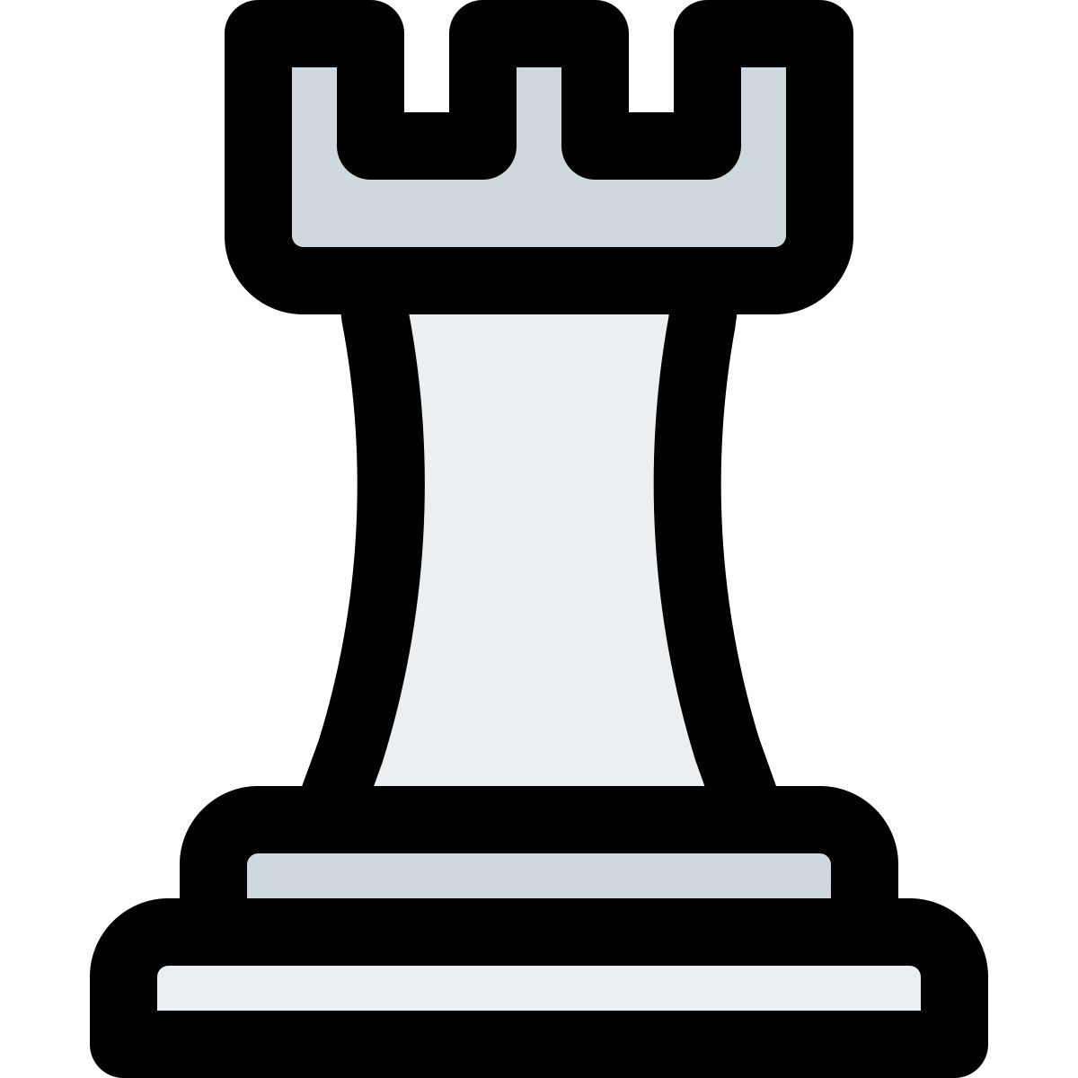 pièce d'échecs tour icon