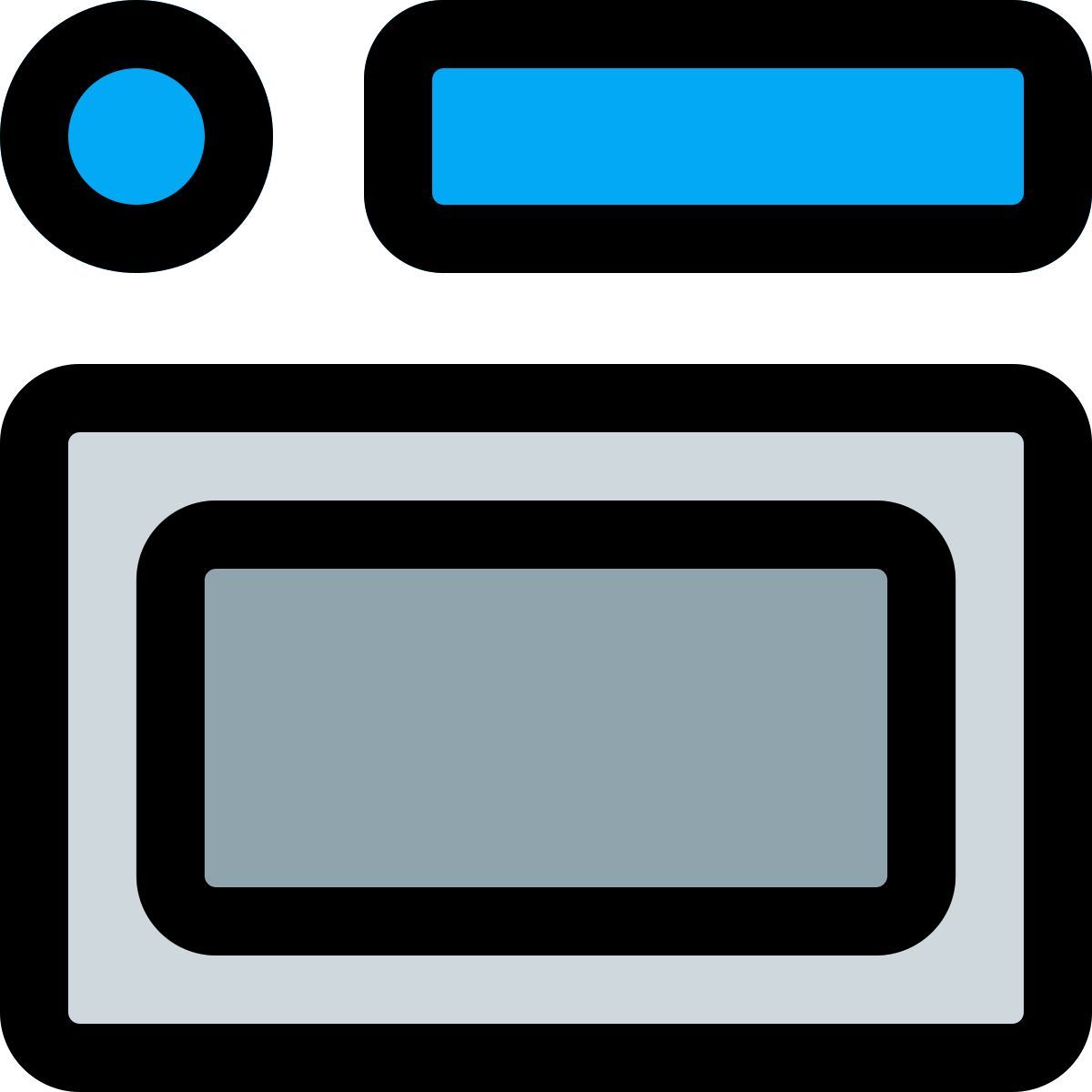 内容布局 icon