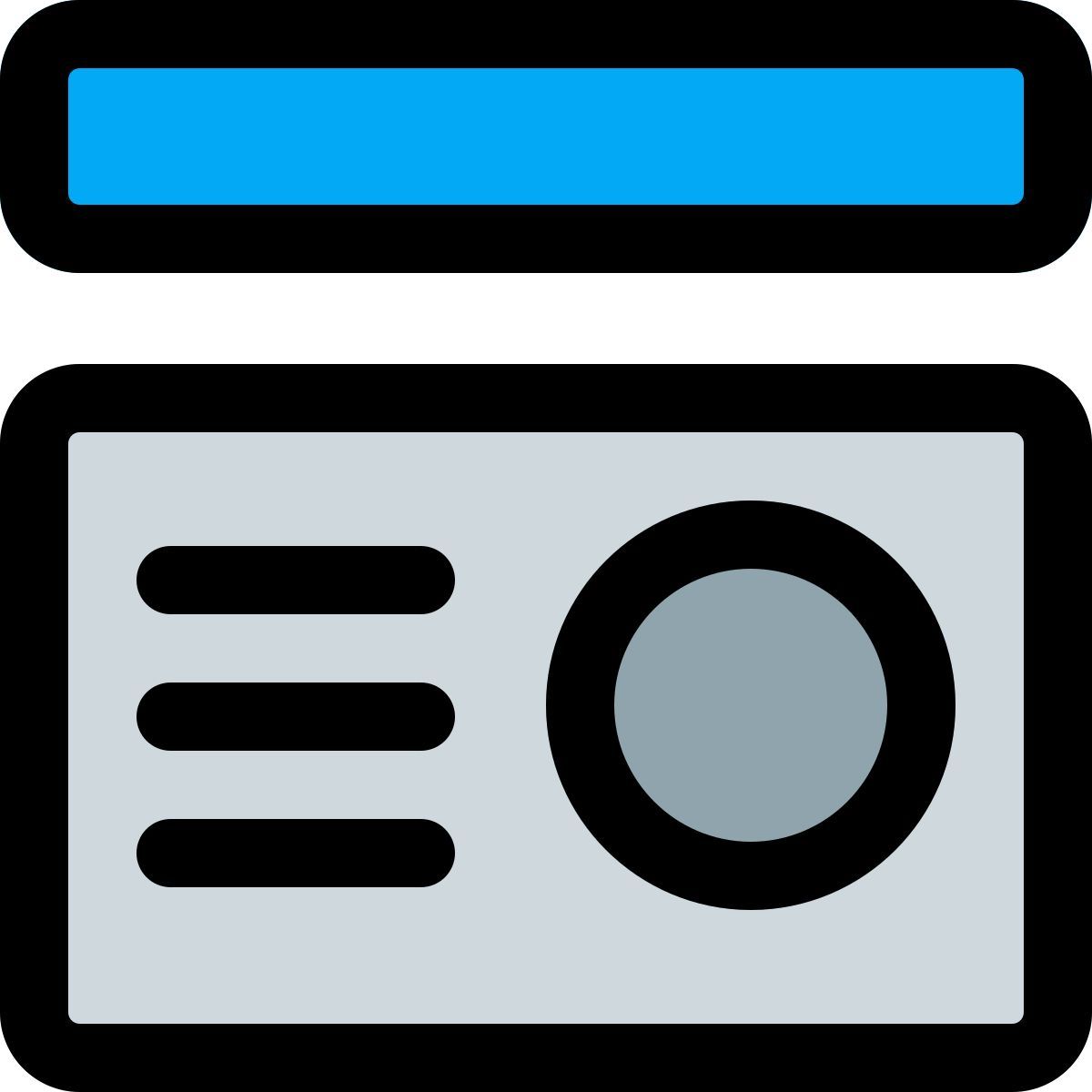 dashboard layout icon