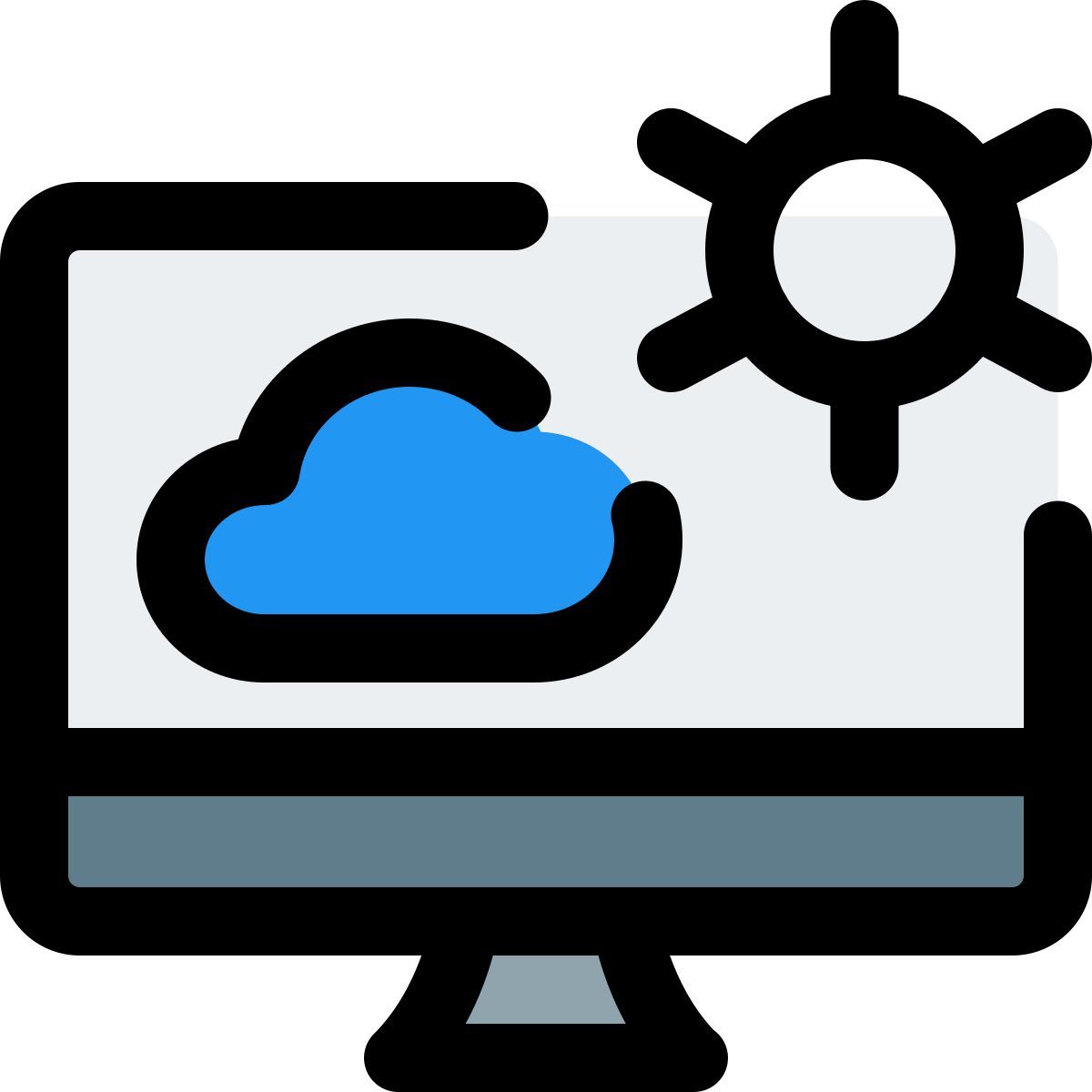cloud software einstellungen icon