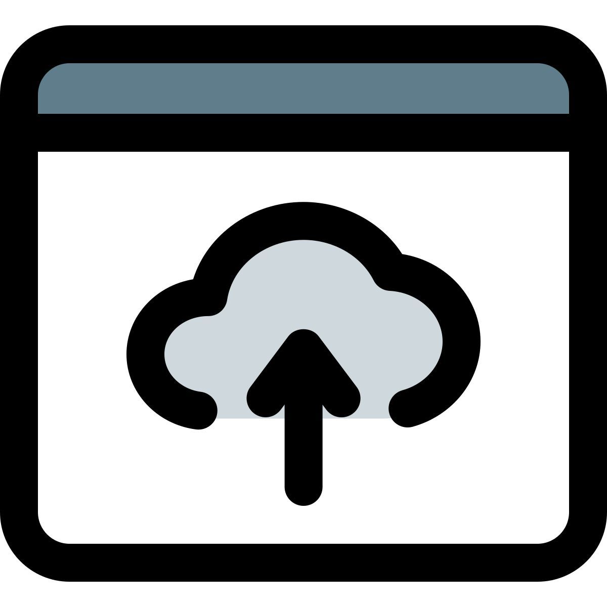 cloud data upload icon