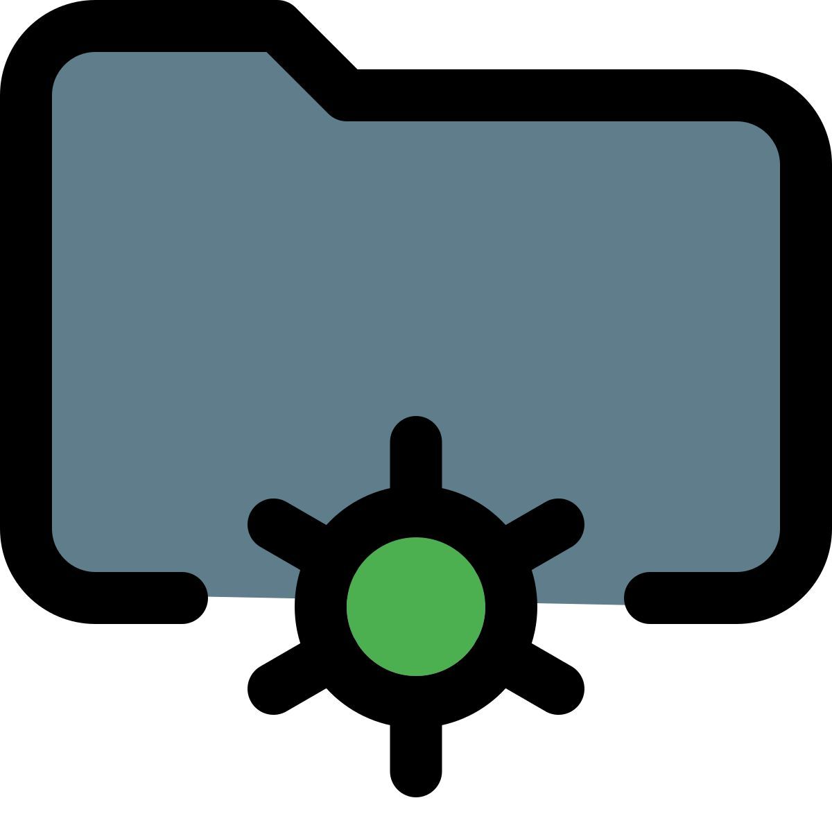 folder settings icon