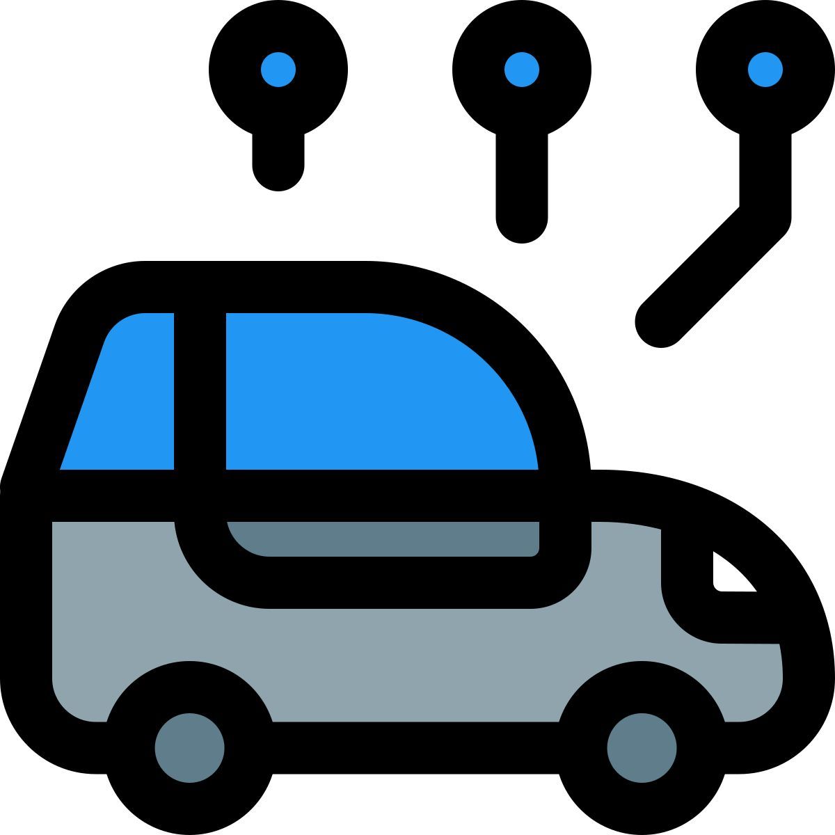 conectividade de carros inteligentes icon
