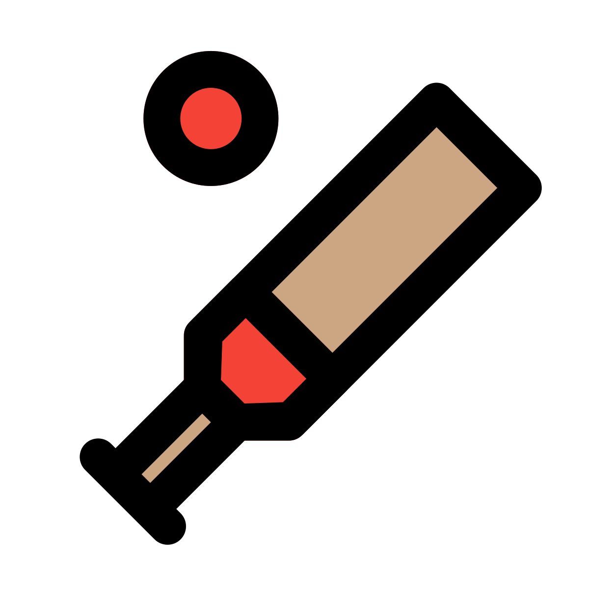 bate de críquet icon