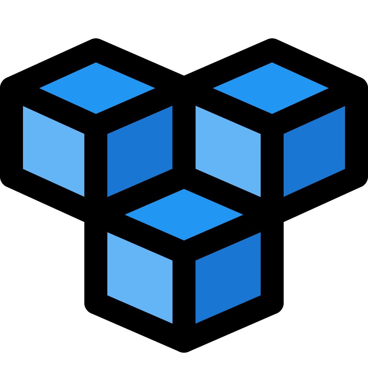 kubische struktur icon