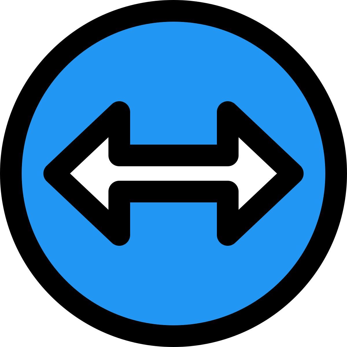 flecha de duas pontas icon
