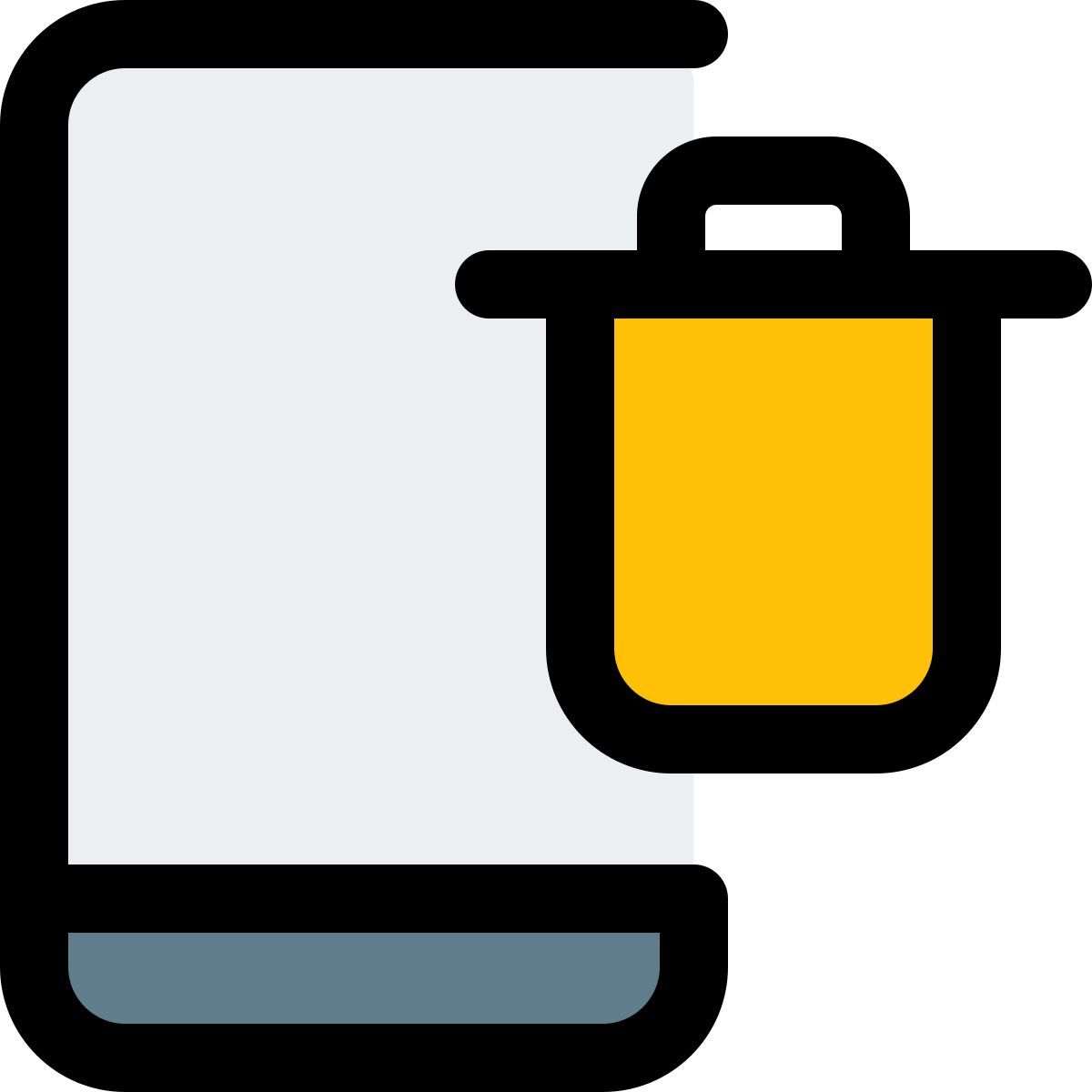 delete mobile app icon