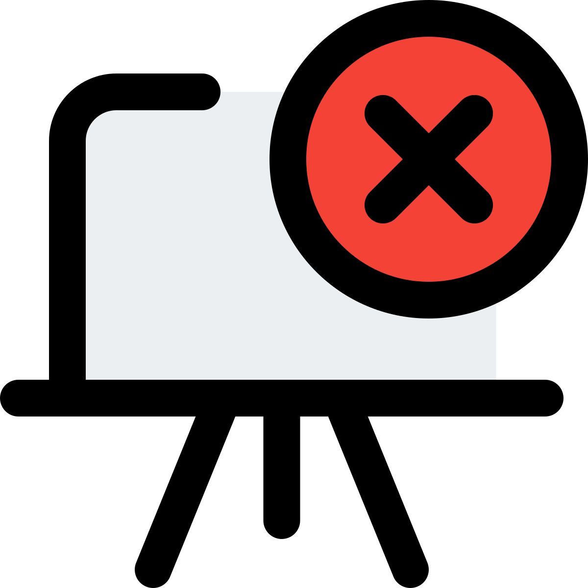 tableau interactif supprimer icon