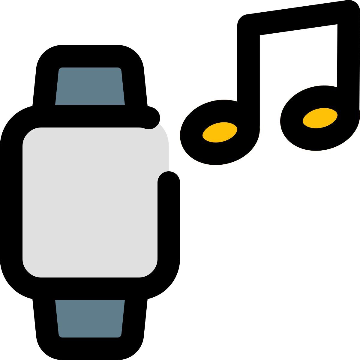 smartwatch music icon