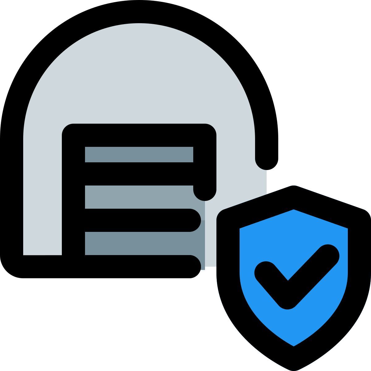 secure warehouse icon