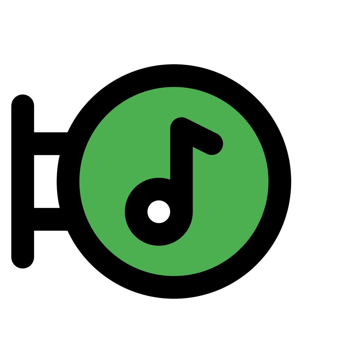 야외 음악 표지판 icon